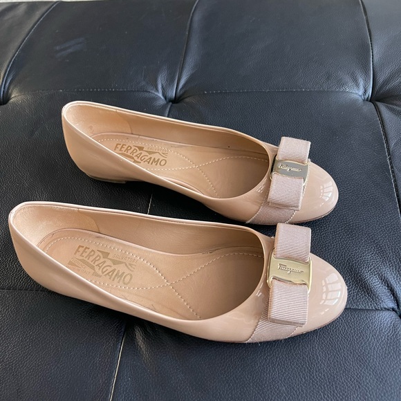 Varina Pink Salvatore ferragamo flats - Picture 3 of 5